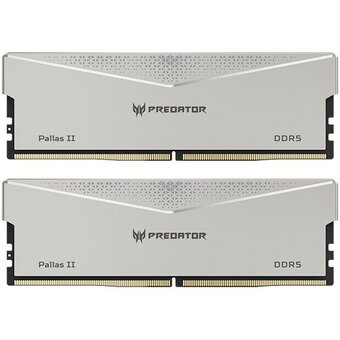  ОЗУ Acer Predator Pallas II 64Gb (BL.9BWWR.352) (2x32) DDR5 6000Mhz CL30 (30-38-38-76) 1.35V Silver 