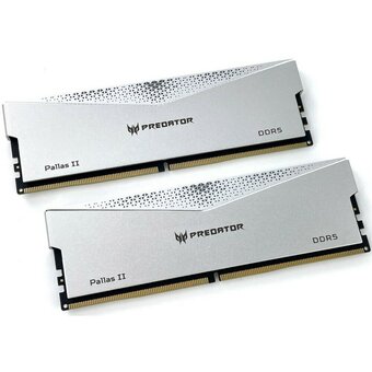  ОЗУ Acer Predator Pallas II 64Gb (BL.9BWWR.377) (2x32) DDR5 6400Mhz CL32 (32-39-39-102) Silver 