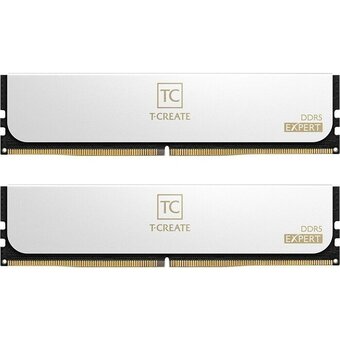  ОЗУ TEAMGROUP T-Create Expert 32GB (CTCWD532G6000HC30DC01) (2x16GB) DDR5 6000MHz CL30 (30-36-36-76) 1.35V / White 