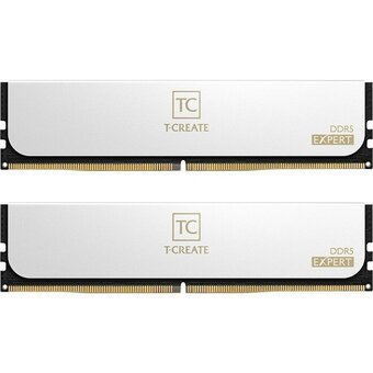  ОЗУ TEAMGROUP T-Create Expert 96GB (CTCWD596G6800HC36DDC01) (2x48GB) DDR5 6800MHz CL36 (36-46-46-84) 1.4V / White 