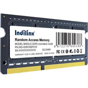  ОЗУ INDILINX IND-ID3N16SP04X SODIMM DIMM 4GB DDR3-1600 