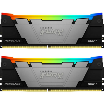  ОЗУ Kingston Fury Renegade RGB KF432C16RB2AK2/16 16GB 3200MHz DDR4 CL16 DIMM (Kit of 2) 