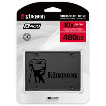  SSD Kingston A400 Series 480GB (SA400S37/480GIN) 2,5" SATA-III 