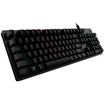  Клавиатура Logitech G512 Red Linear (920-009374) механическая черный USB Multimedia for gamer LED 