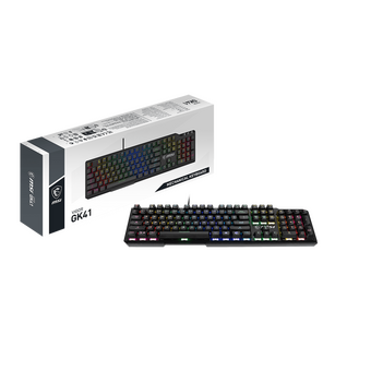  Клавиатура MSI Vigor GK41 LR RU (S11-04RU248-CLA) механическая черный USB Multimedia for gamer LED 
