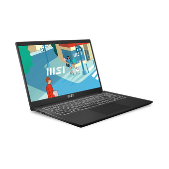  Ноутбук MSI Modern 15H (9S7-15H411-097) Core i7-13700H 15.6" FHD (1920*1080), 60Hz IPS DDR4 16GB*1 Iris Xe Graphics 512GB SSD 1.9kg DOS 