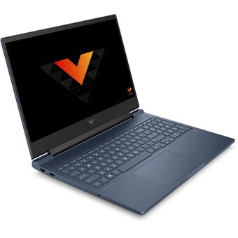  Ноутбук HP Victus (8L5H8EA) Core i5 13500H 16Gb SSD512Gb NVIDIA GeForce RTX4050 6Gb 16.1" IPS FHD (1920x1080) Free DOS blue WiFi BT Cam 