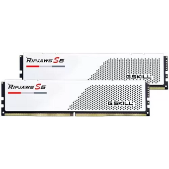  ОЗУ G.SKILL Ripjaws S5 32GB (F5-6000J3238F16GX2-RS5W) (2x16GB) DDR5 6000MHz CL32 (32-38-38-96) 1.35V / White 