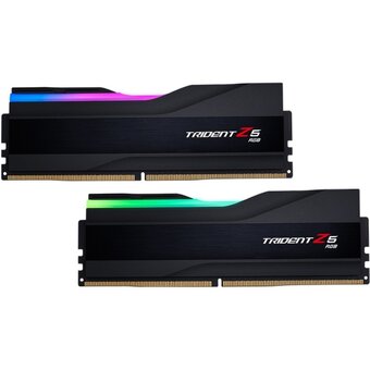  ОЗУ G.SKILL Trident Z5 RGB 64GB (F5-6400J3239G32GX2-TZ5RK) (2x32GB) DDR5 6400MHz CL32 (32-39-39-102) 1.4V / Black 