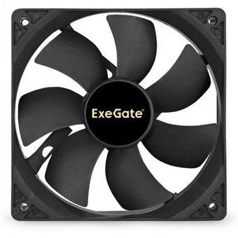  Вентилятор Exegate E12025B4P-PWM EX283391RUS 120x120x25 мм, двойной шарикоподшипник, 4pin, PWM, 22dBA 