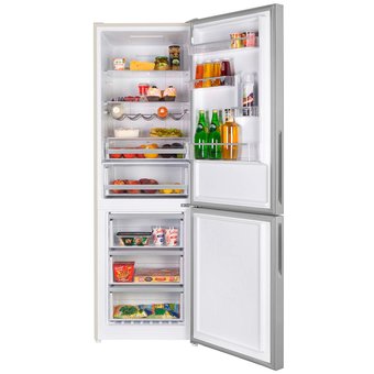  Холодильник MAUNFELD MFF185NFBG бежевый 
