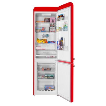  Холодильник MAUNFELD MFF186NFRR 