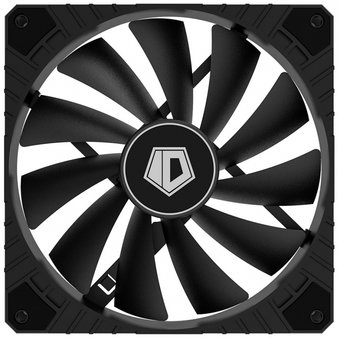  Вентилятор ID-COOLING WF-14025-XT Black 140x140x25мм 60шт./кор, PWM, Black, 800-1600об/мин BOX 