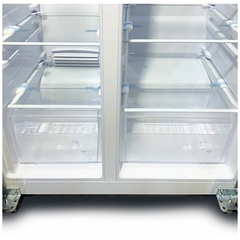  Холодильник Ginzzu NFK-420 SbS золотистый 