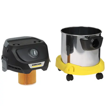  Строительный пылесос Karcher KWD 3 S V-15/4/20 AE EU (1.628-448.0) желтый 