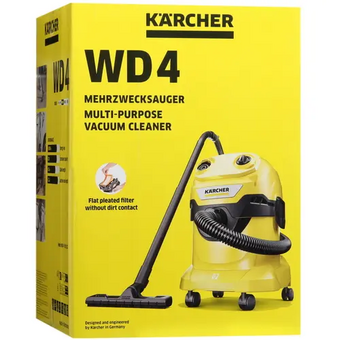  Строительный пылесос Karcher WD 4 V-20/5/22 EU (1.628-209.0) 
