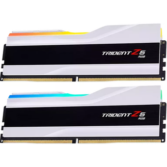  ОЗУ G.SKILL Trident Z5 RGB 64GB (F5-6000J3636F32GX2-TZ5RW) (2x32GB) DDR5 6000MHz CL36 (36-36-36-96) 1.35V / White 