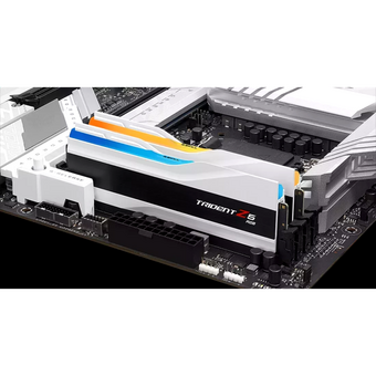  ОЗУ G.SKILL Trident Z5 RGB 64GB (F5-6000J3636F32GX2-TZ5RW) (2x32GB) DDR5 6000MHz CL36 (36-36-36-96) 1.35V / White 