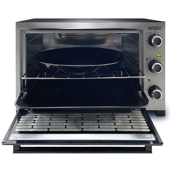  Мини-печь GINZZU HOT-132 серая 