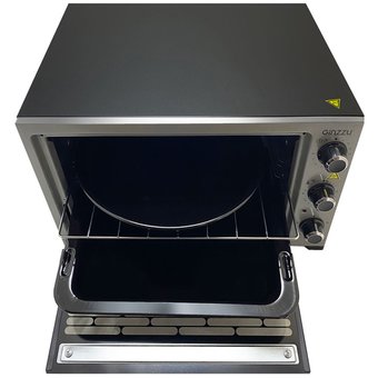  Мини-печь GINZZU HOT-132 серая 