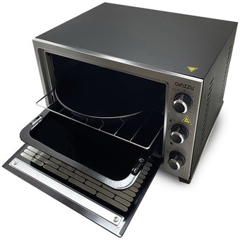  Мини-печь GINZZU HOT-132 серая 