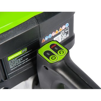  Кусторез аккумуляторный GreenWorks GD80HT 2 200 607, 80V, 61 см, бесщеточный, без АКБ и ЗУ 