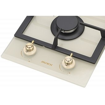  Варочная поверхность AVEX HM 3022 RY бежевое стекл 
