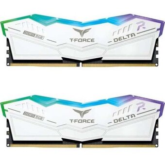  ОЗУ TEAMGROUP T-Force Delta RGB 32GB (FF4D532G5600HC32DC01) (2x16GB) DDR5 5600MHz CL32 (32-36-36-76) 1.2V / White 