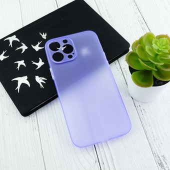  Чехол HOCO Fog color series для Iphone 13 Pro Max purple 
