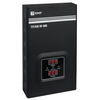  Стабилизатор напряжения настенный EKF TITAN W-500 PROxima 