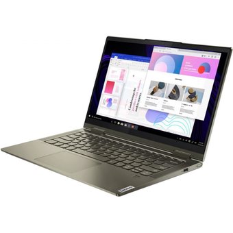  Трансформер Lenovo Yoga 7 14ITL5 82BH00ESRU Core i7 1165G7 16Gb SSD1Tb Intel Iris Xe graphics 14" IPS Touch FHD Win11 d.green 