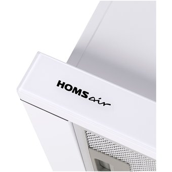  Вытяжка HOMSair Flat 60 Glass белый 