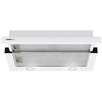  Вытяжка HOMSair Flat 60 Glass белый 