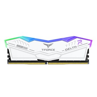  ОЗУ TEAMGROUP T-Force Delta RGB 32GB (FF4D532G6000HC38ADC01) (2x16GB) DDR5 6000MHz CL38 (38-38-38-78) 1.25V / White 