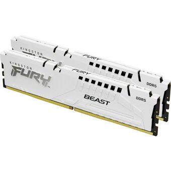  ОЗУ Kingston Fury Beast White XMP KF556C40BWK2-64 64GB 5600MT/s DDR5 CL40 DIMM (Kit of 2) 