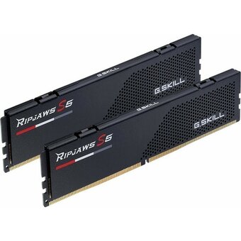  ОЗУ G.SKILL Ripjaws S5 64GB (F5-6000J3636F32GX2-RS5K) (2x32GB) DDR5 6000MHz CL36 (36-36-36-96) 1.35V / Black 