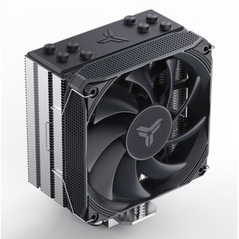  Кулер JONSBO Pisa A4 Grey LGA1700/1200/115X/AM5/AM4 (TDP 250W, PWM, 120mm Black Fan, 4 тепловых трубок, 4-pin) Retail 