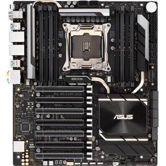  Материнская плата ASUS PRO WS X299 SAGE II 90SW00U0-M0EAY0 