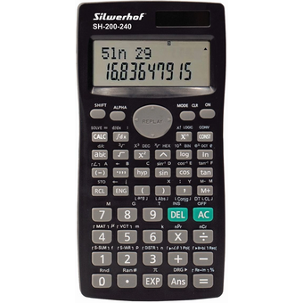  Калькулятор научный Silwerhof SH-200-240 черный 