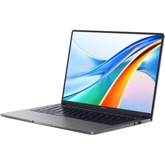  Ноутбук HONOR MagicBook MagicBook X14 Pro (5301AHQK) 14" 1920x1200/Core i5-13420H/RAM 8Гб/SSD 512Гб/Intel UHD Graphics/EngRus/Win11H серый 1.4 кг 