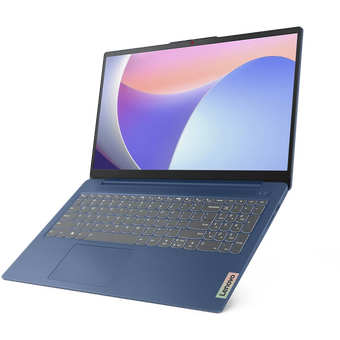  Ноутбук Lenovo IP3 Slim 15IAH8 (83ER0033RM) (qwerty/Rus) 15.6" FHD, Intel Core i5-12450H, 8Gb, 512Gb SSD, no OS, синий 