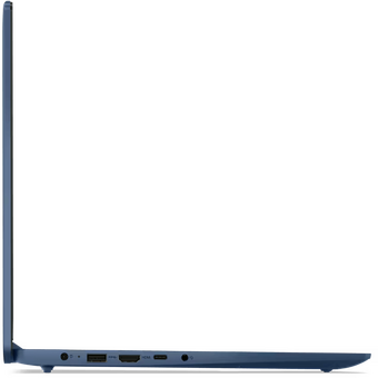  Ноутбук Lenovo IP3 Slim 15IAH8 (83ER0033RM) (qwerty/Rus) 15.6" FHD, Intel Core i5-12450H, 8Gb, 512Gb SSD, no OS, синий 