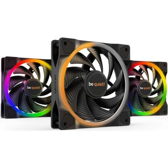  Комплект вентиляторов be quiet! Light Wings BL077 120mm PWM High-speed Triple-Pack 