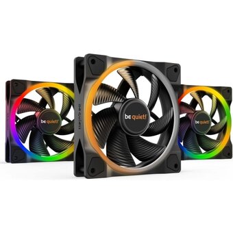  Комплект вентиляторов be quiet! Light Wings BL076 120mm PWM Triple-Pack 