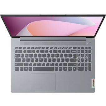  Ноутбук Lenovo IdeaPad Slim 3 15ABR8 (82XM00AJRK) 15.6" FHD IPS 300N/Ryzen 3 7330U/8GB/SSD256GB/Radeon/Backlit/DOS/Arctic Grey 