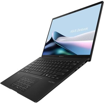  Ноутбук Asus Zenbook 14 OLED UM3406HA-QD015W (90NB1271-M003F0) Ryzen 7 8840HS 16Gb SSD1Tb Radeon 14" OLED FHD+ (1920x1200) Windows 11 Home black Bag 