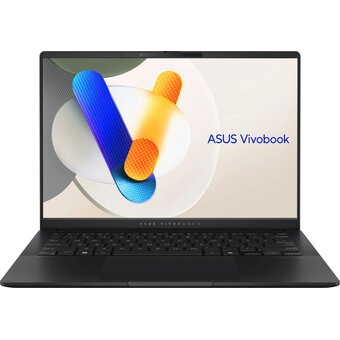  Ноутбук Asus VivoBook S14 OLED M5406NA-QD109 (90NB1493-M006B0) Ryzen 5 7535HS 16Gb SSD1Tb AMD Radeon 14" OLED WUXGA (1920x1200) noOS black WiFi BT Cam 