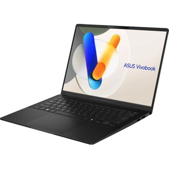  Ноутбук Asus VivoBook S14 OLED M5406NA-QD109 (90NB1493-M006B0) Ryzen 5 7535HS 16Gb SSD1Tb AMD Radeon 14" OLED WUXGA (1920x1200) noOS black WiFi BT Cam 