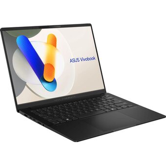  Ноутбук Asus VivoBook S14 OLED M5406NA-QD109 (90NB1493-M006B0) Ryzen 5 7535HS 16Gb SSD1Tb AMD Radeon 14" OLED WUXGA (1920x1200) noOS black WiFi BT Cam 