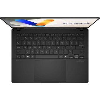  Ноутбук Asus VivoBook S14 OLED M5406NA-QD109 (90NB1493-M006B0) Ryzen 5 7535HS 16Gb SSD1Tb AMD Radeon 14" OLED WUXGA (1920x1200) noOS black WiFi BT Cam 